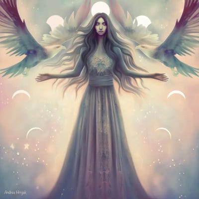 Eagles Majestic Flight by Andrea Hrnjak framed canvas print