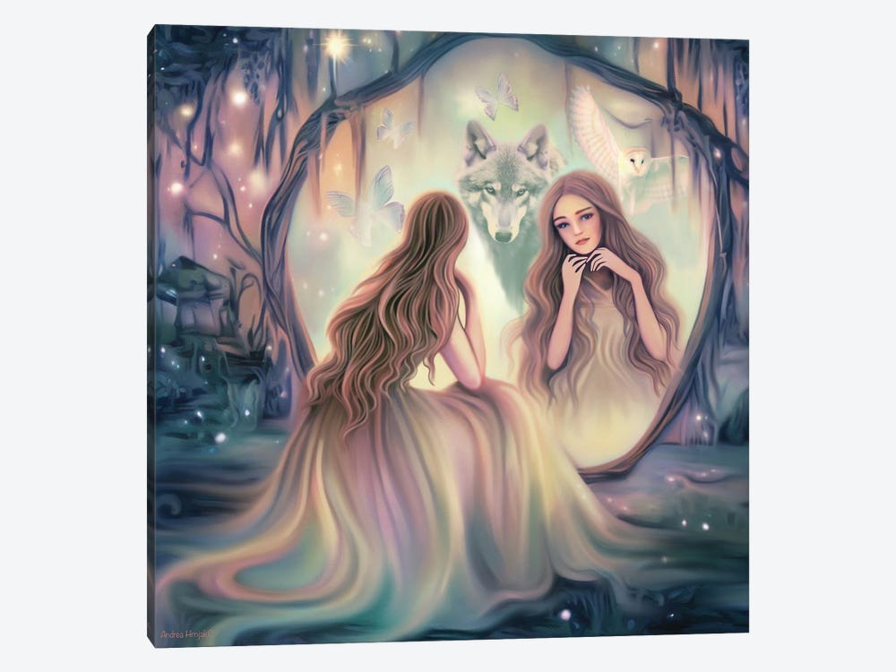 Spirits Of The Magic Forest by Andrea Hrnjak 1-piece Canvas Artwork