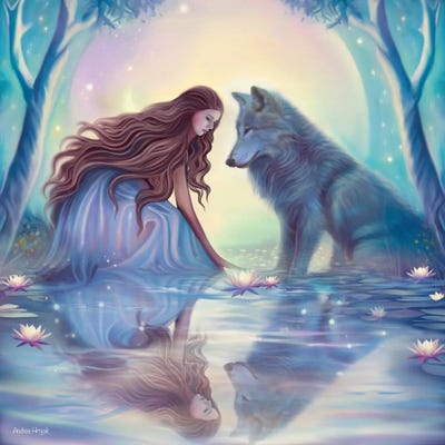 True Colors by Andrea Hrnjak framed canvas print