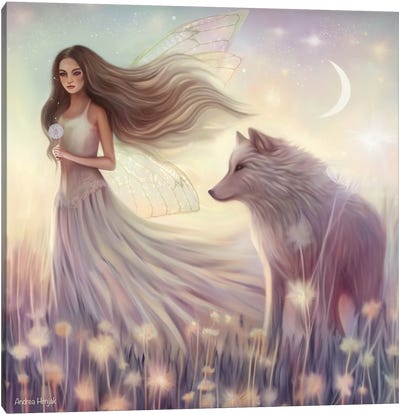 Fairy Magic Canvas Art Print - Andrea Hrnjak