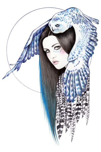 Black & White & Blue: North Star by Andrea Hrnjak