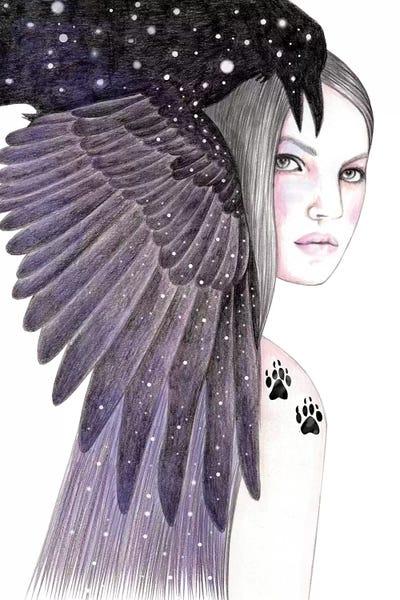 Wild Spirit: Black Bird by Andrea Hrnjak