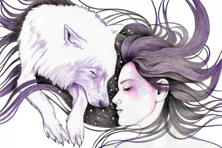 Sleep Like Wolves by Andrea Hrnjak wall art