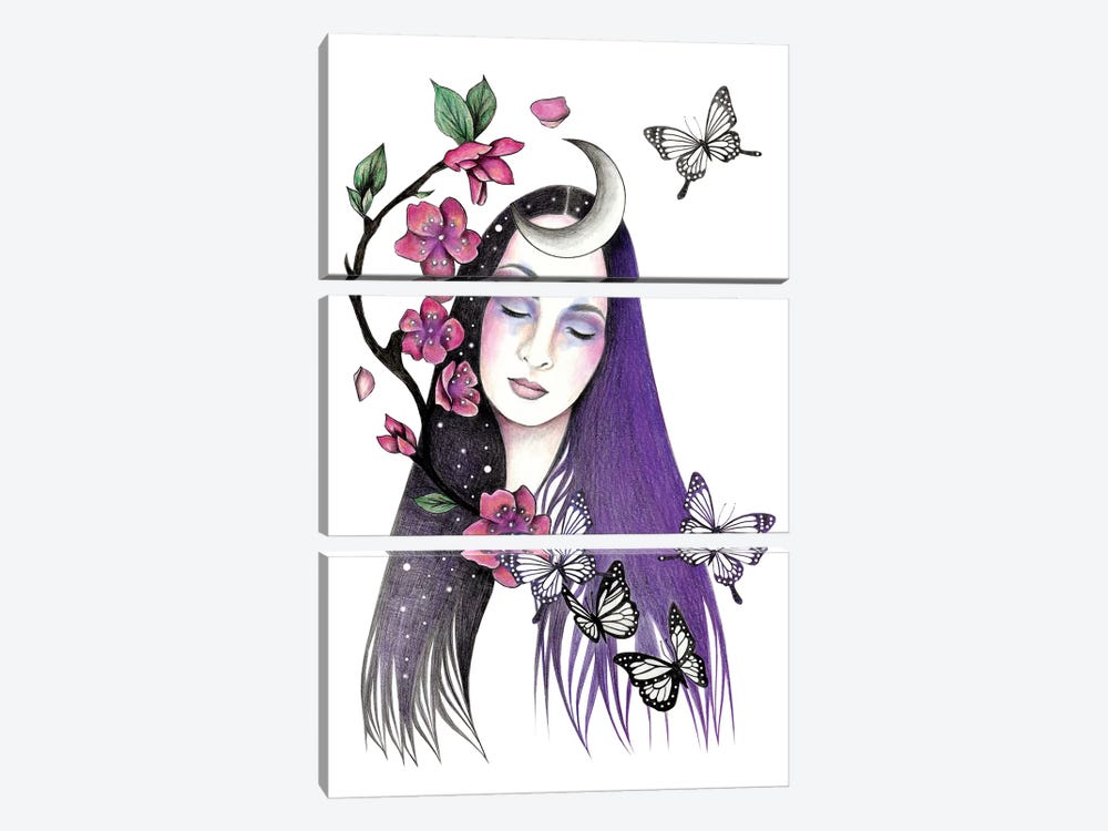 Blossom Time by Andrea Hrnjak 3-piece Art Print