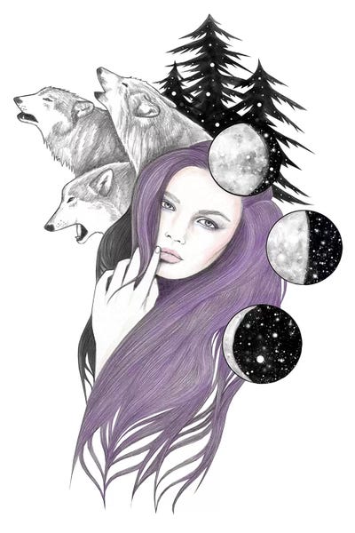 Wolves: Three Moons by Andrea Hrnjak