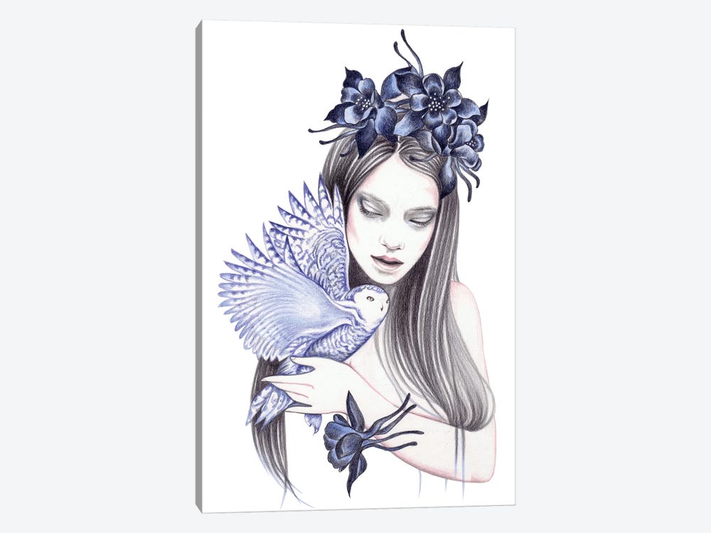 Wild Flower by Andrea Hrnjak 1-piece Canvas Print