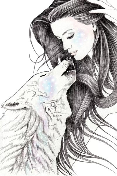 Wild Spirit: Witch Wolf by Andrea Hrnjak