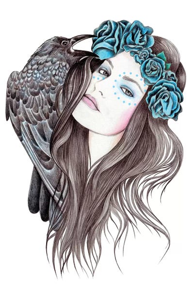 Andrea Hrnjak: Blue Moon by Andrea Hrnjak