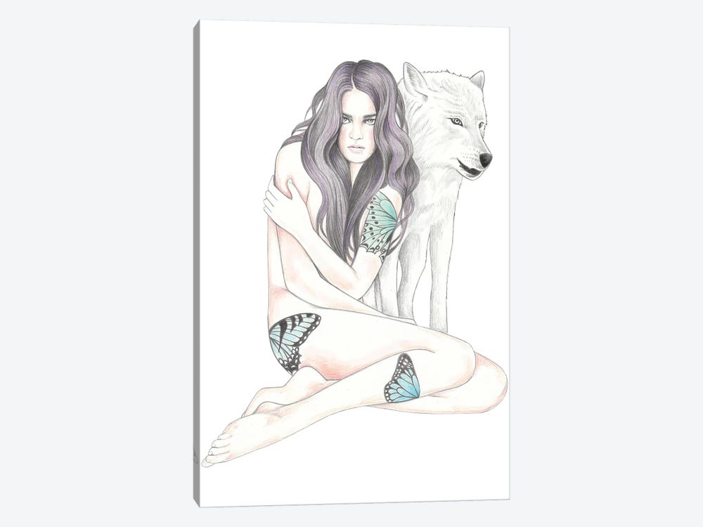 She Wolf II 1-piece Canvas Art Print