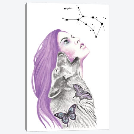Written In The Stars Canvas Print #AHR62} by Andrea Hrnjak Canvas Artwork