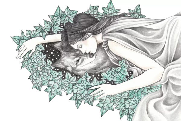 Wild Spirit: Spirit Wolf by Andrea Hrnjak