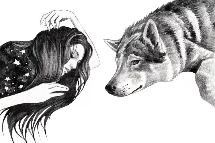 Dreamers by Andrea Hrnjak wall art