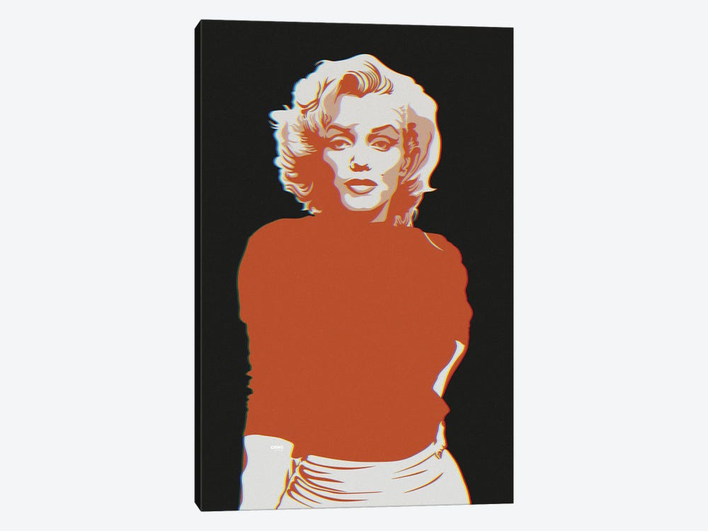 Marilyn Monroe by Ahmad Shariff 1-piece Canvas Art