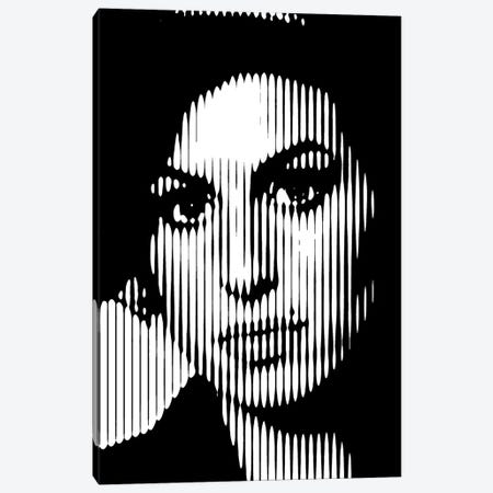 Amy Winehouse Canvas Print #AHS106} by Ahmad Shariff Canvas Artwork