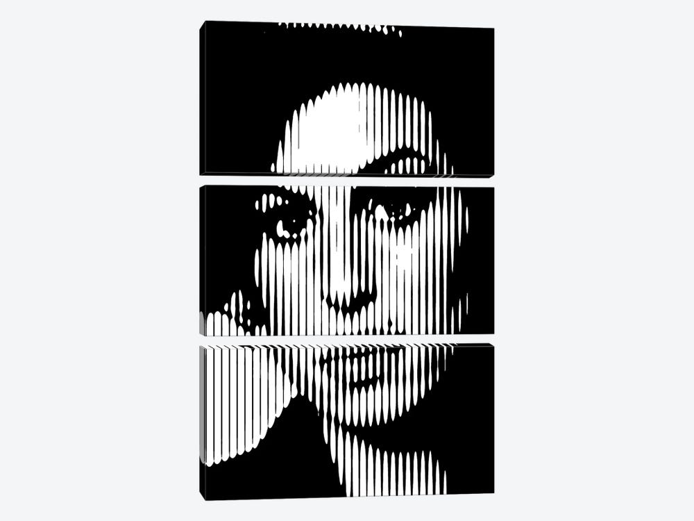 Amy Winehouse by Ahmad Shariff 3-piece Art Print