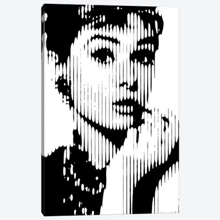 Audrey Hepburn III Canvas Print #AHS108} by Ahmad Shariff Art Print