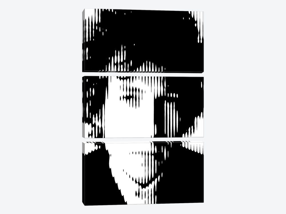 Bob Dylan IV by Ahmad Shariff 3-piece Canvas Print