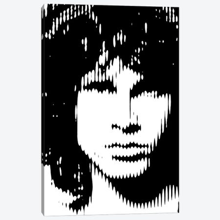 Jim Morrison III Canvas Print #AHS135} by Ahmad Shariff Canvas Print
