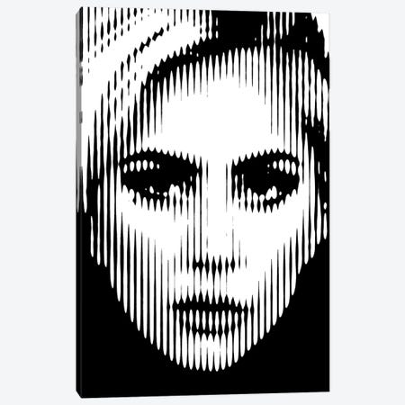 Lady Gaga II Canvas Print #AHS139} by Ahmad Shariff Canvas Art