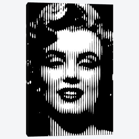 Marilyn Monroe III Canvas Print #AHS142} by Ahmad Shariff Canvas Art Print