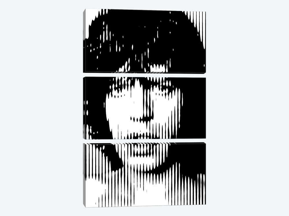 Mick Jagger by Ahmad Shariff 3-piece Canvas Artwork