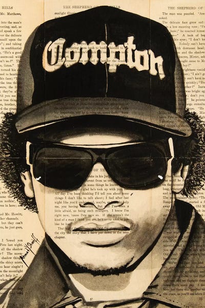 EazyE Canvas Wall Art by Ahmad Shariff iCanvas