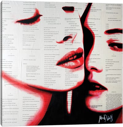 Kiss Of Depth Canvas Art Print - Ahmad Shariff