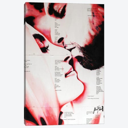 Kiss Of Devotion Canvas Print #AHS162} by Ahmad Shariff Art Print