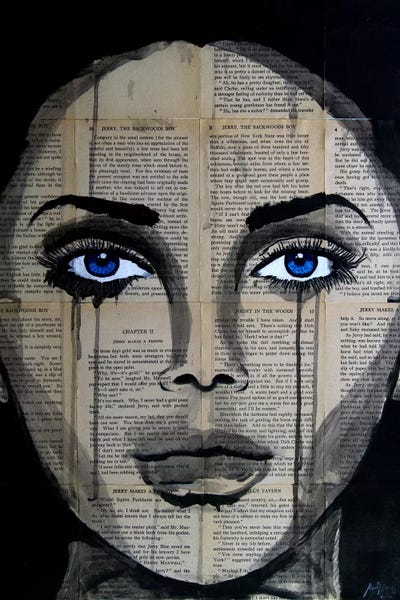 Black & White & Blue: Eyes by Ahmad Shariff