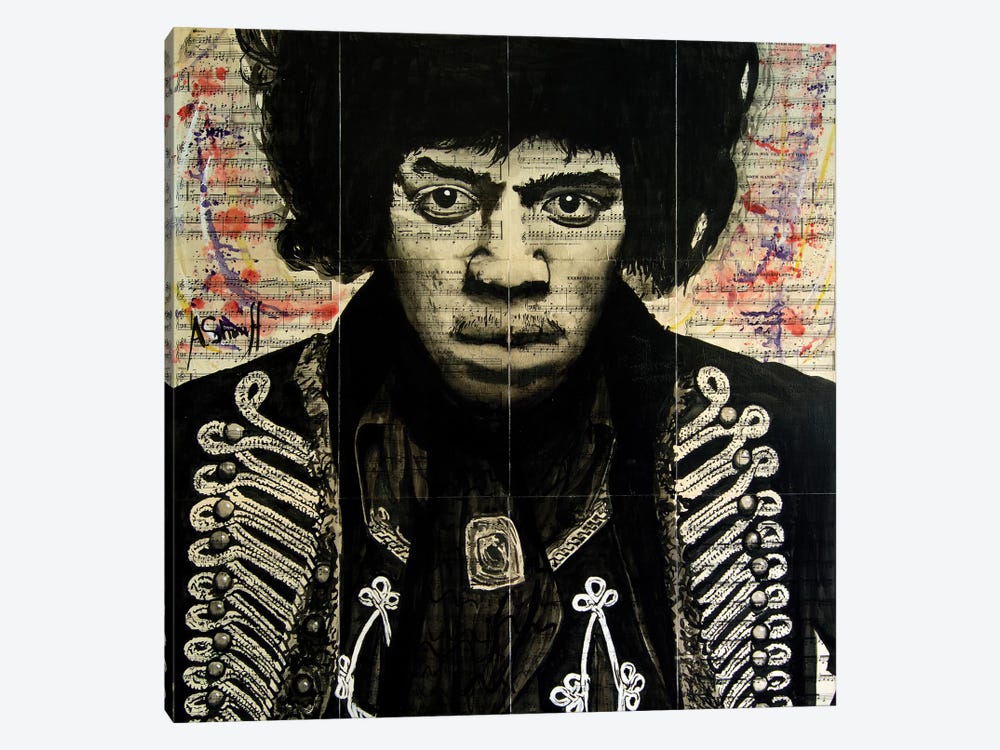 Hendrix II by Ahmad Shariff 1-piece Canvas Artwork