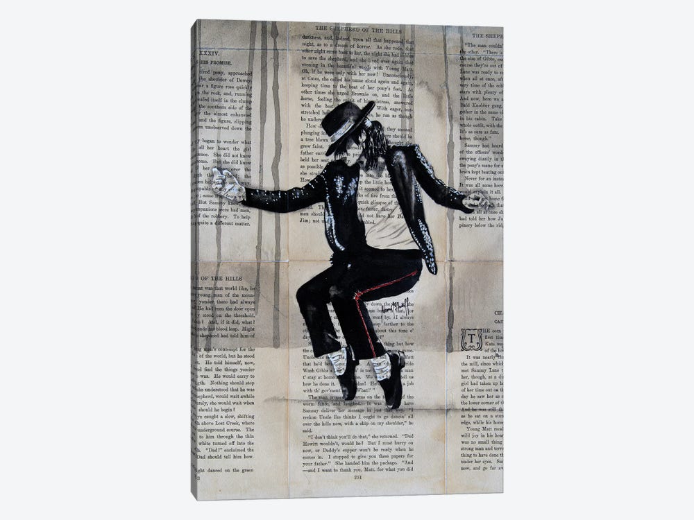 Michael Jackson by Ahmad Shariff 1-piece Art Print