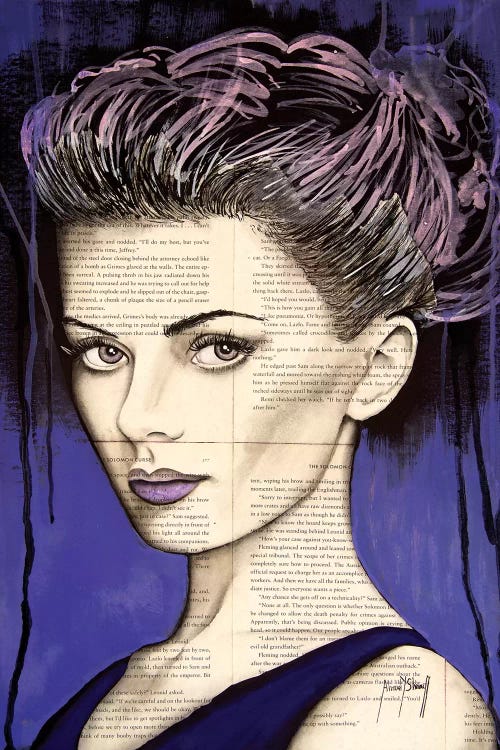 Purple Life by Ahmad Shariff wall art