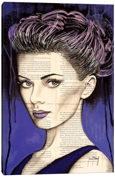Purple Life Canvas Art Print - Ahmad Shariff