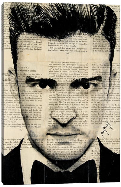 Timberlake Canvas Art Print - Book Illustrations 