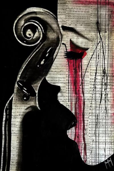 Ahmad Shariff: Woman Cello by Ahmad Shariff