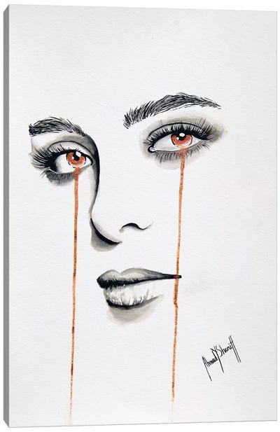 La Femme de Mon Ami I Canvas Art Print - Ahmad Shariff