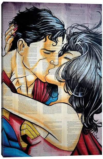 Age Of Wonder VI Canvas Art Print - Superman