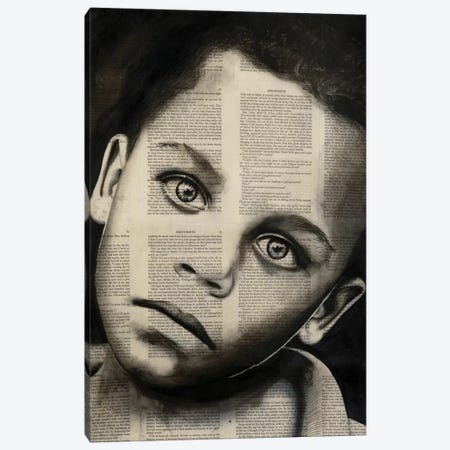 Young Boy Canvas Print #AHS68} by Ahmad Shariff Canvas Print