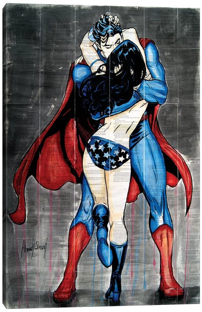 Age Of Wonder V Canvas Art Print - Superman