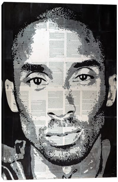 Kobe Bryant Canvas Art Print - Sports Art