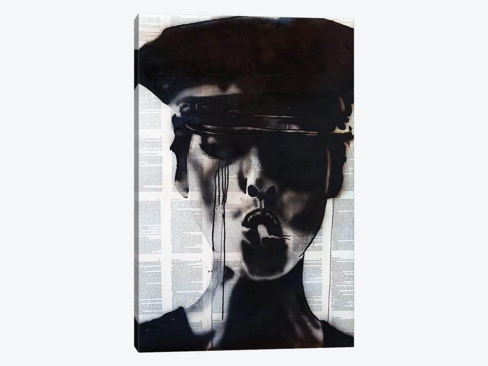 Christy Turlington by Ahmad Shariff 1-piece Canvas Artwork