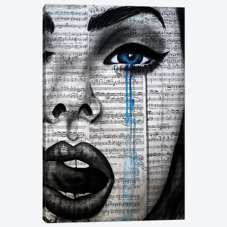 Girl Interrupted Canvas Print #AHS84} by Ahmad Shariff Canvas Art