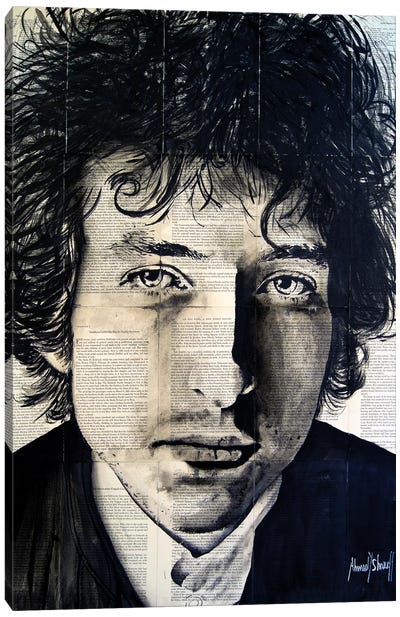 Blind Boy Grunt II Canvas Art Print - Bob Dylan