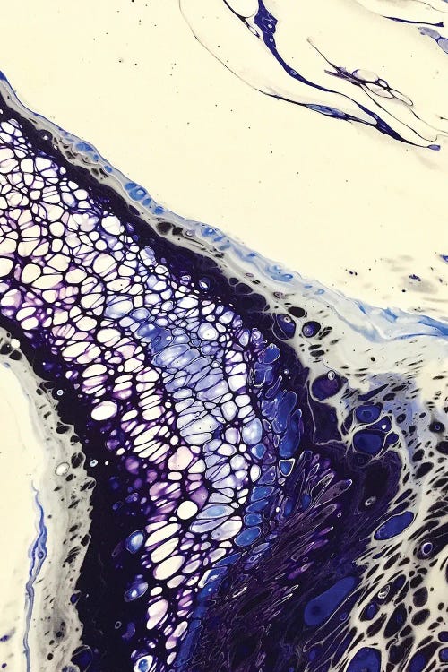 Blue River by Ann Hutchinson wall art