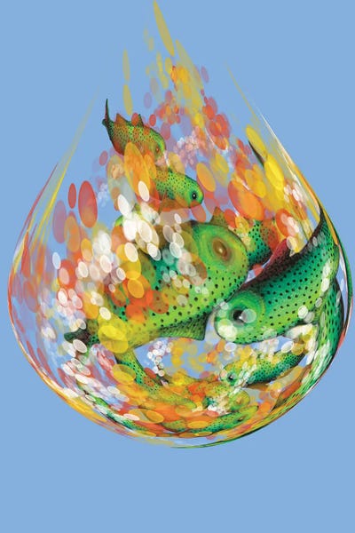 Dragnet by Ann Hutchinson canvas print