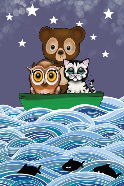 Kittens: Everyone In The Pea Green Boat by Ann Hutchinson