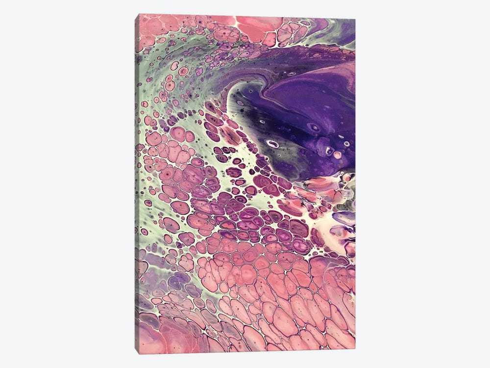 Eye Of The Pink Cyclone by Ann Hutchinson 1-piece Canvas Art