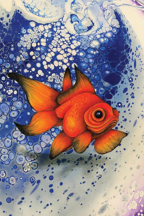 Floating by Ann Hutchinson wall art
