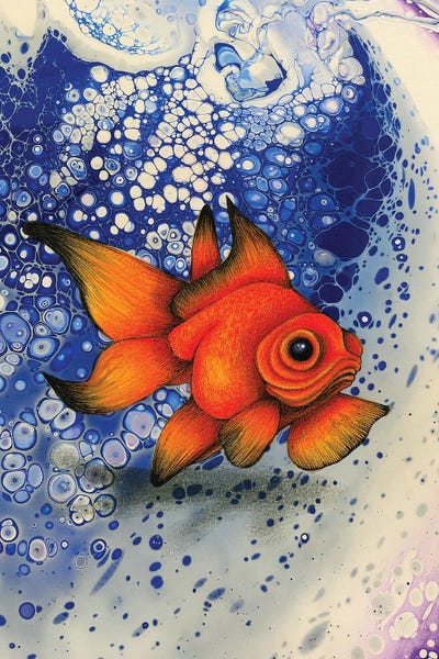 Ocean Blues: Floating by Ann Hutchinson