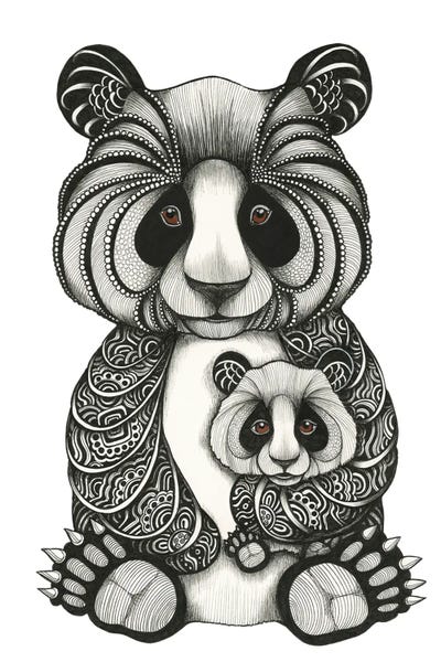 Pandas: Mumpanda And Baby by Ann Hutchinson